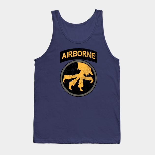 17th Airborne Division (distressed) Tank Top by TCP